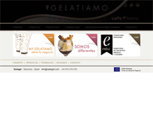 Tablet Screenshot of gelatiamo.eu