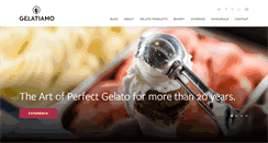 Desktop Screenshot of gelatiamo.com